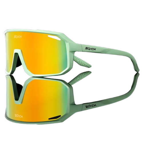 [EU-DZ-S62-B-37] SCVCN LENTES POLARIZADOS &amp; UV400 (VERDE/AMARILLO)