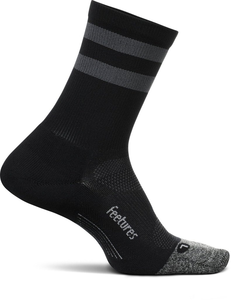 FEETURES CALCETINES ELITE (LIGHT CUSHION) (LARGO) (L) (BLACK HIGH TOP STRIPE)