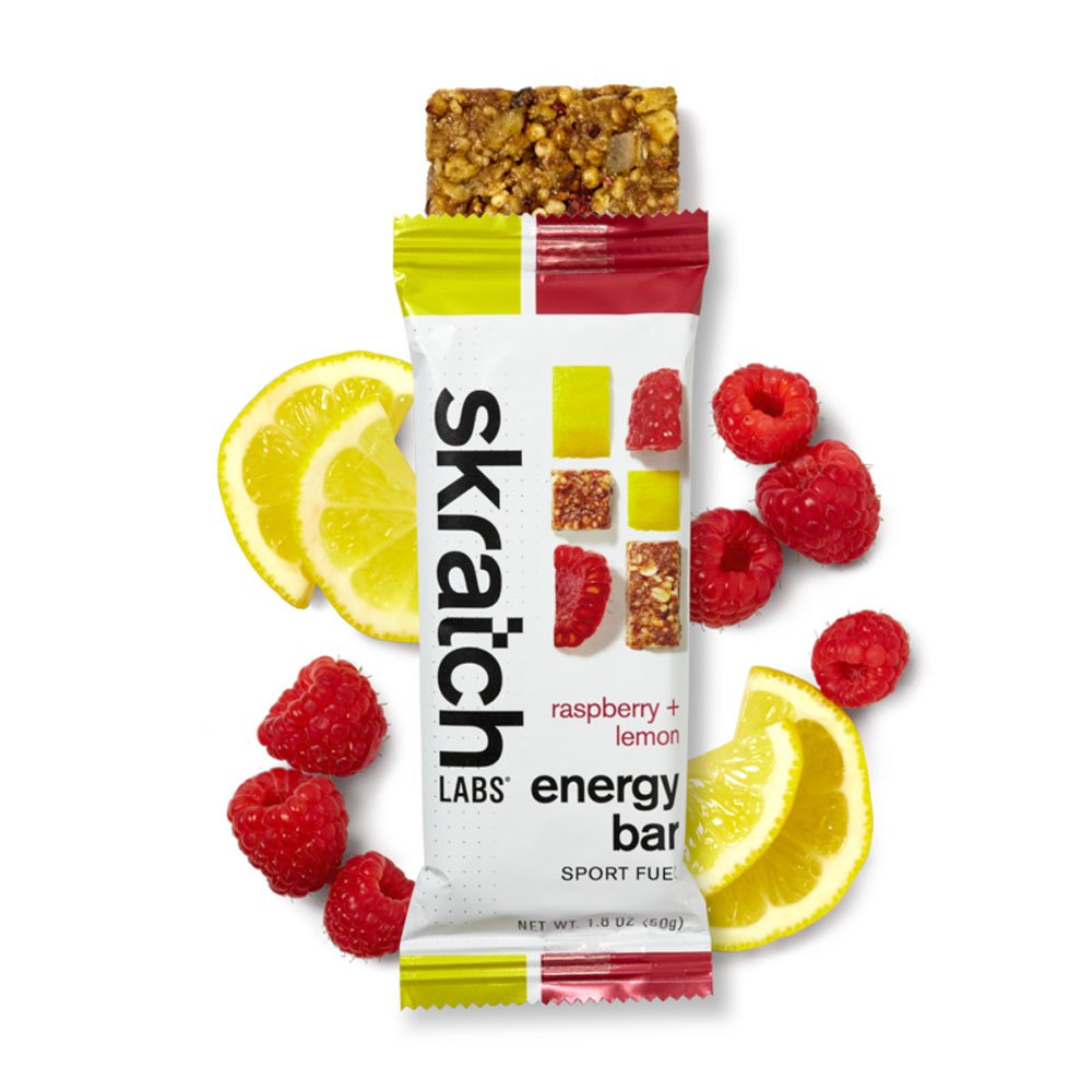 [EBF-RL-50g] SKRATCH LABS ENERGY BAR SPORT FUEL (RASPBERRY + LEMON)