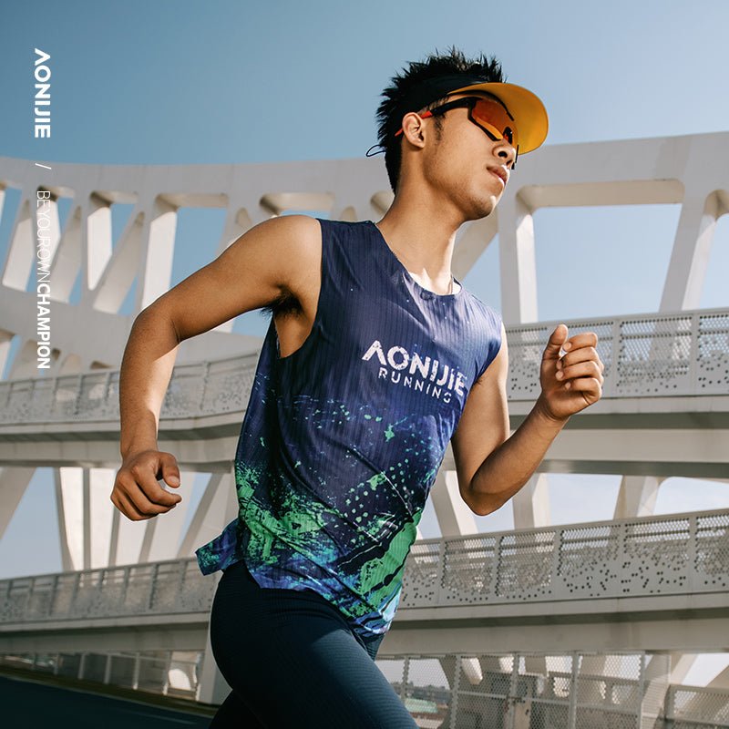 AONIJIE CAMISETA SIN MANGAS PARA CABALLERO (FM5235) (XXL)