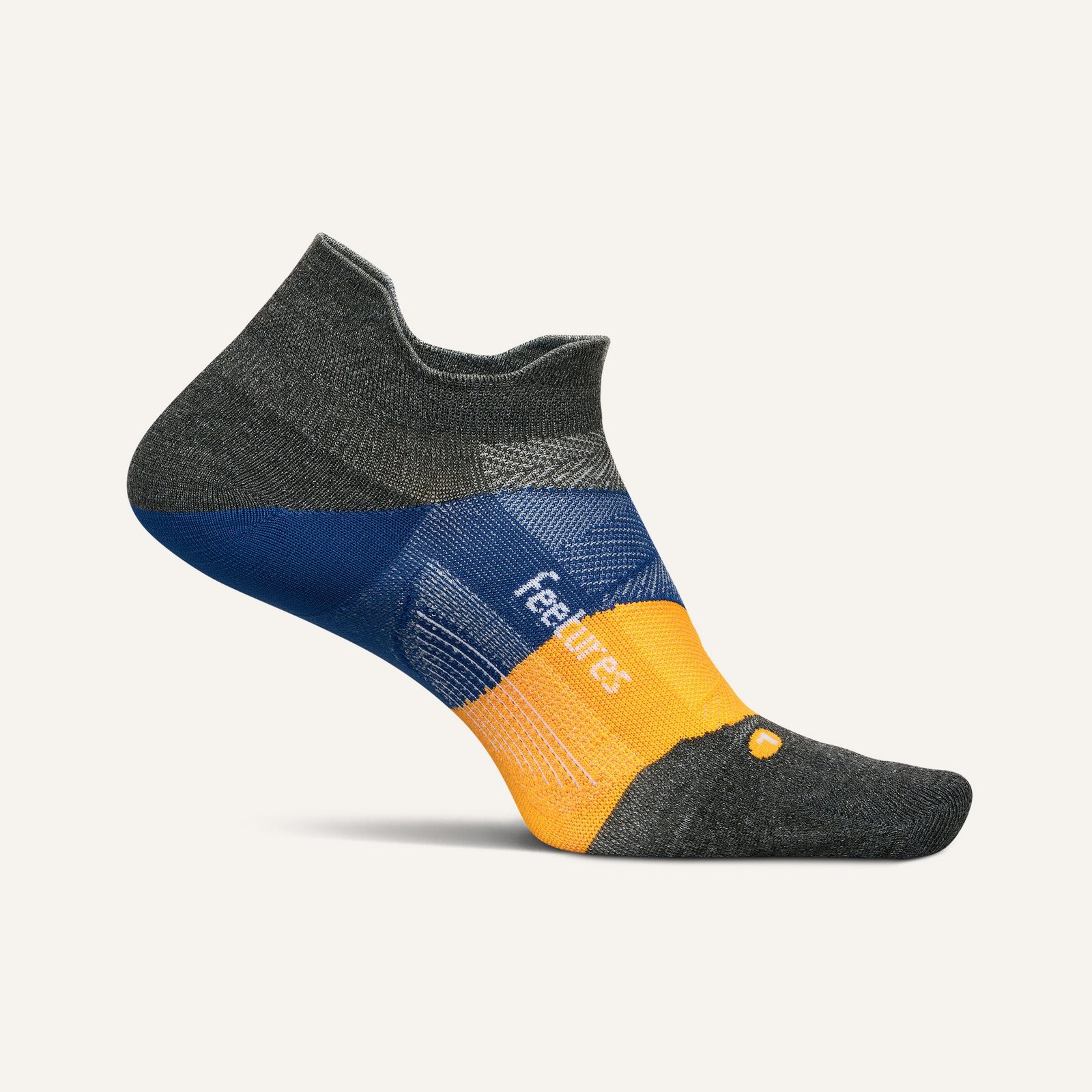 FEETURES CALCETINES ELITE (ULTRA LIGHT) (CORTO) (S) (IRON SEAL)
