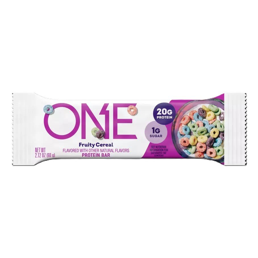 [100305v07a] ONE BARRA DE PROTEINA (FRUITY CEREAL)