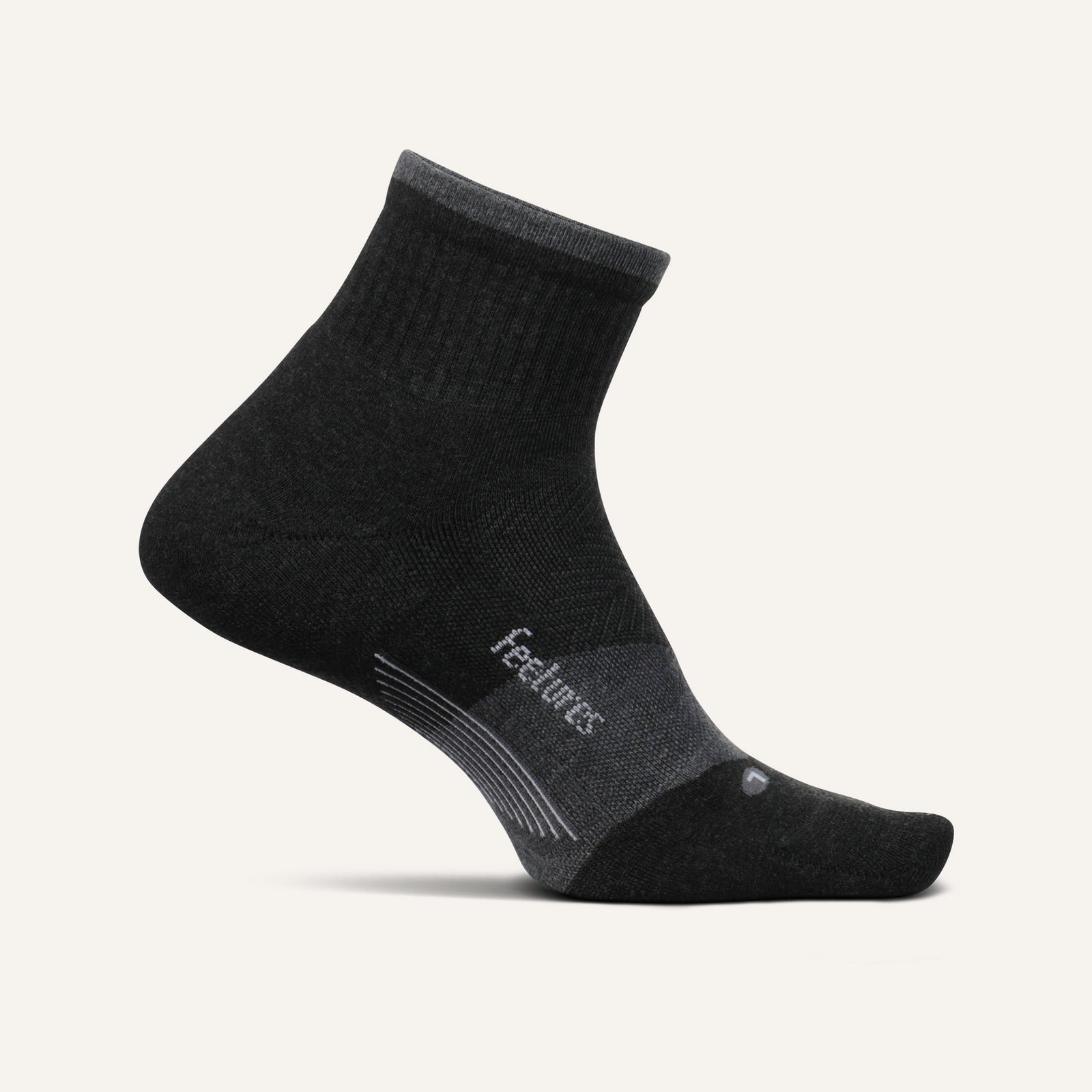 FEETURES CALCETINES TRAIL (MAX CUSHION) (MEDIO) (M) (CHARCOAL)