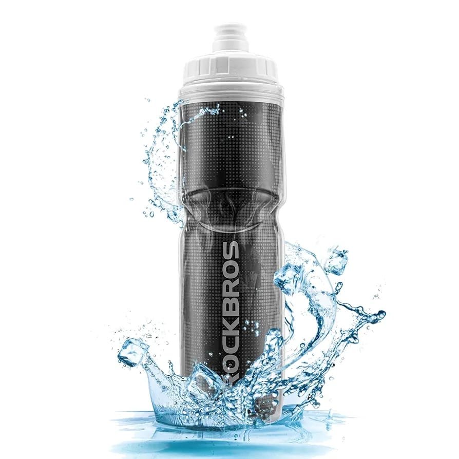 [35210019001] ROCKBROS BOTELLA RIGIDA PARA CICLISMO 24 oz (NEGRO)