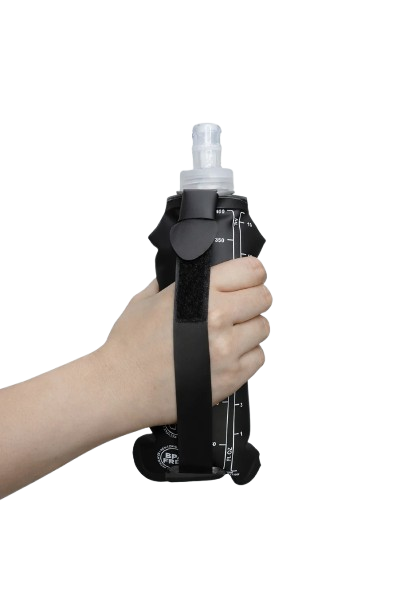 SOFT KOM FLASK TERMO SILICONA CON CORREA 250ML NEGRO