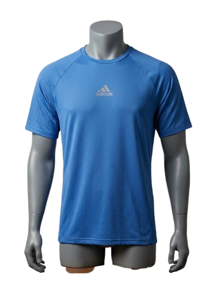 CAMISETA FASHION SPORTWEAR ADIDAS (AZUL) (S)