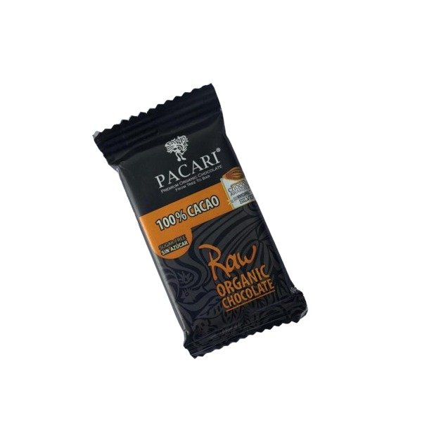 PACARI MINI BARRA DE CHOCOLATE ORGANICO (100% DE CACAO)