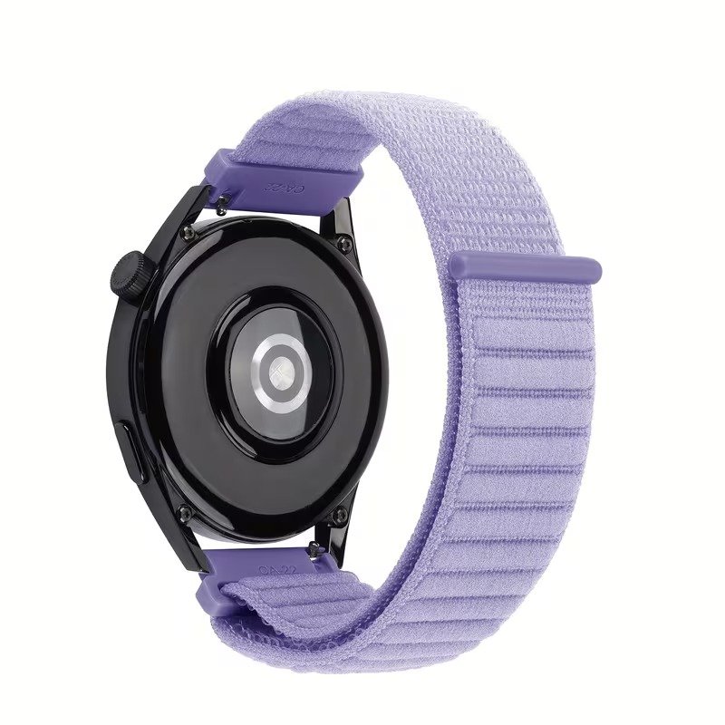 CORREA DE NAILON DE 22MM PARA RELOJES PARA  COROS (LILA)