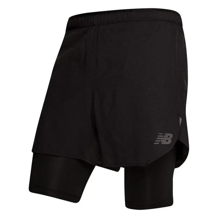 [MS23282] NEW BALANCE SHORT CON LICRA PARA CABALLERO (MS23282) (XL)