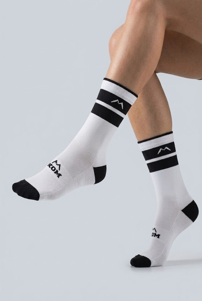 KOM MEDIAS DUO STRIPE (DUO BLANCO NEGRO) (34-38)