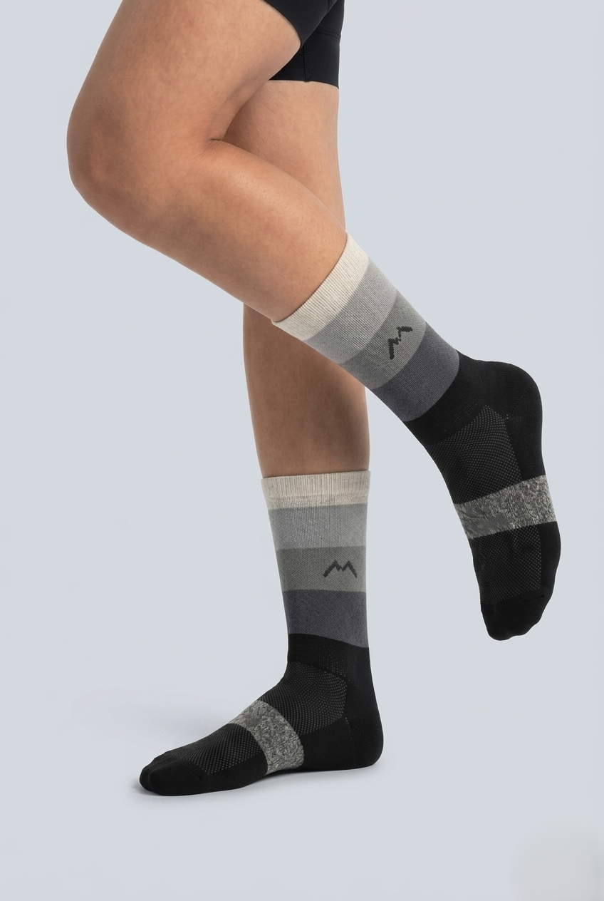 KOM MEDIAS COLOR RUSH (GRIS NEGRO RUSH) (34-38)