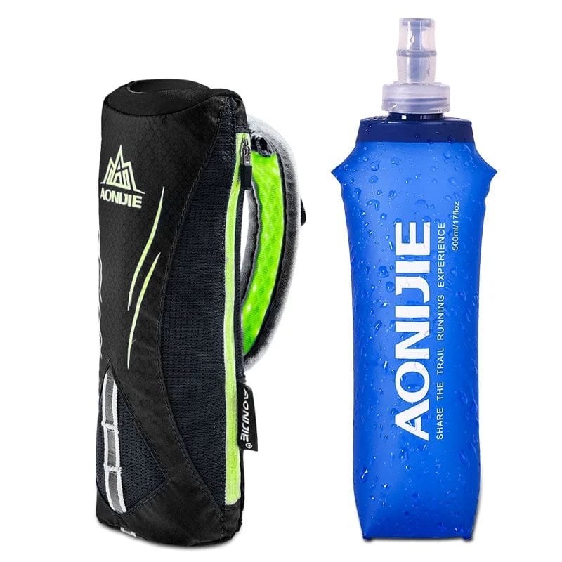 [E908-001] AONIJIE PORTA BOTELLAS DE AGUA CON SOFT DE 500ML (E908) (NEGRO)