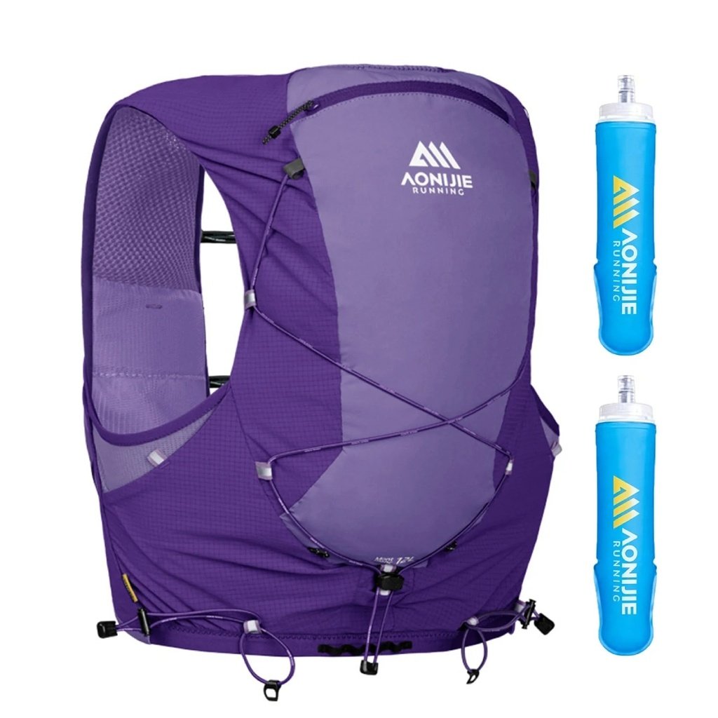 [6924442480197] AONIJIE CHALECO DE HIDRATACION MB 12LITROS MORADO (XL)