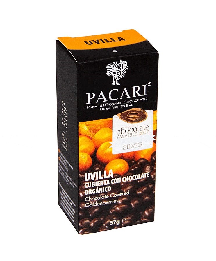 PACARI SNACK ORGÀNICO CUBIERTA CON CHOCOLATE