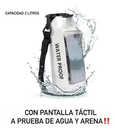 WATER PROOF BOLSA DE ALMACENAMIENTO IMPERMEABLE 2 LTS