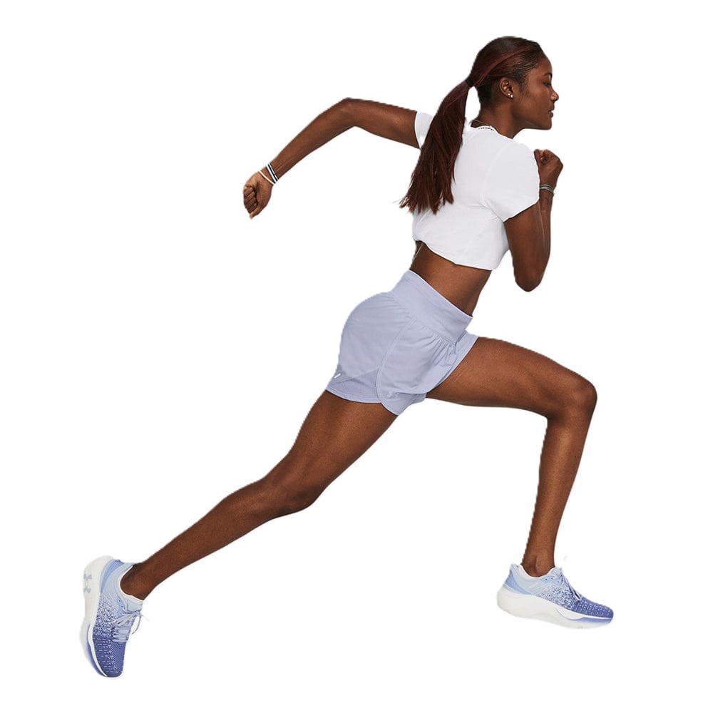 UNDER ARMOUR SHORT FLY-BY ELITE CON ZIPER PARA DAMA (1383242)