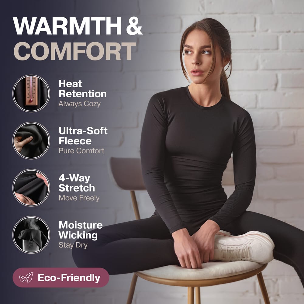 THERMAJOHN CONJUNTO TÈRMICO ULTRA SUAVE PARA DAMA