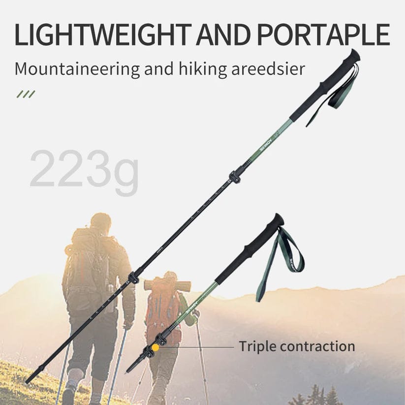 AONIJIE BASTÓN AJUSTABLE DE TREKKING (E4215)