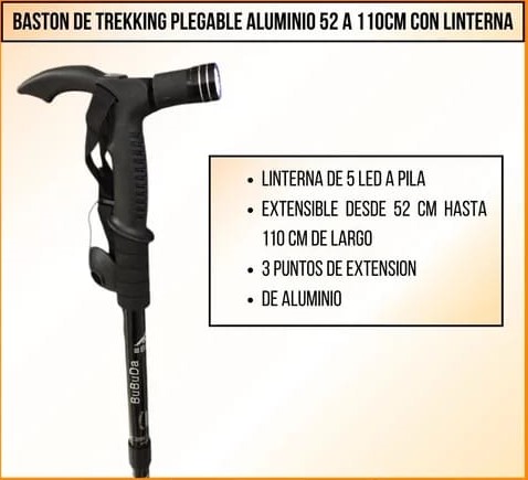 BUBUDA BASTÓN AJUSTABLE