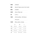 AONIJIE CALCETINES DE DEDITOS (E4838)