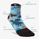 AONIJIE CALCETINES DE DEDITOS TRIPACK (E4841)