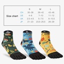 AONIJIE CALCETINES DE DEDITOS TRIPACK (E4841)