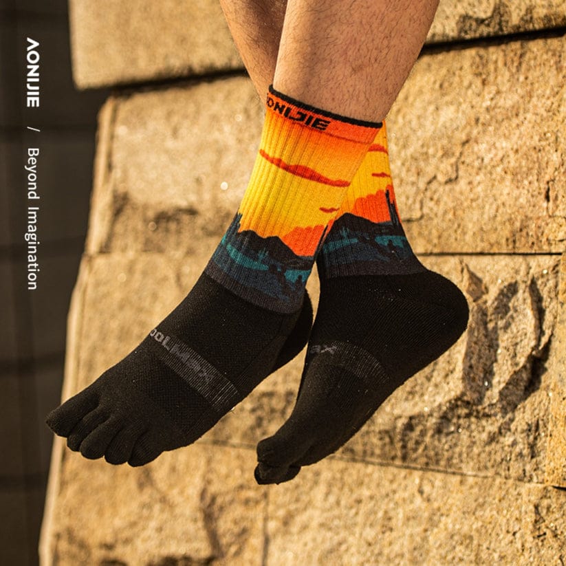 AONIJIE CALCETINES TRAIL DE DEDITOS (E4843)