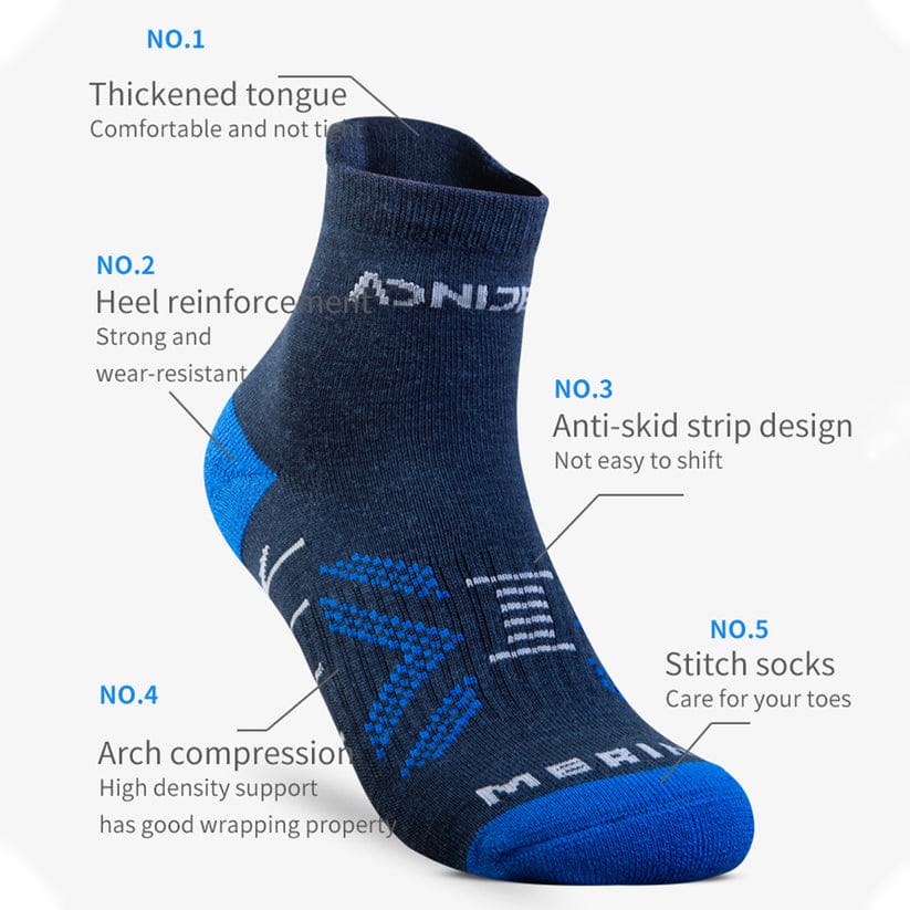 AONIJIE CALCETINES TÉRMICO DE LANA MERINO (E4828)