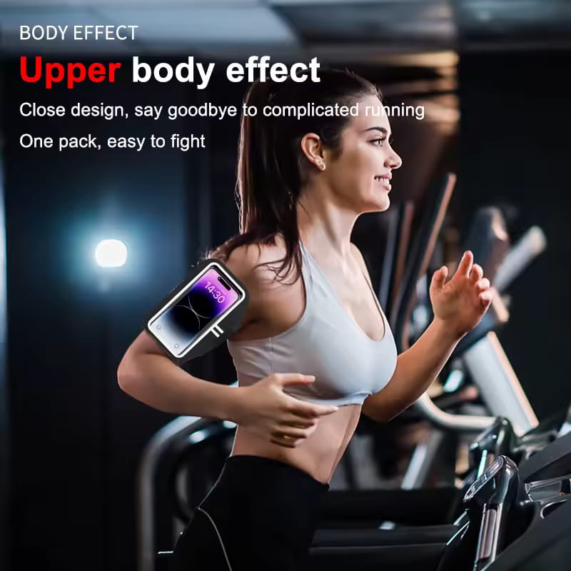 HAISSKY FUNDA UNIVERSAL PARA TELEFONO INTELIGENTE CON BRAZALETA