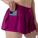 SHORT CON LICRA DEPORTIVO PARA DAMA