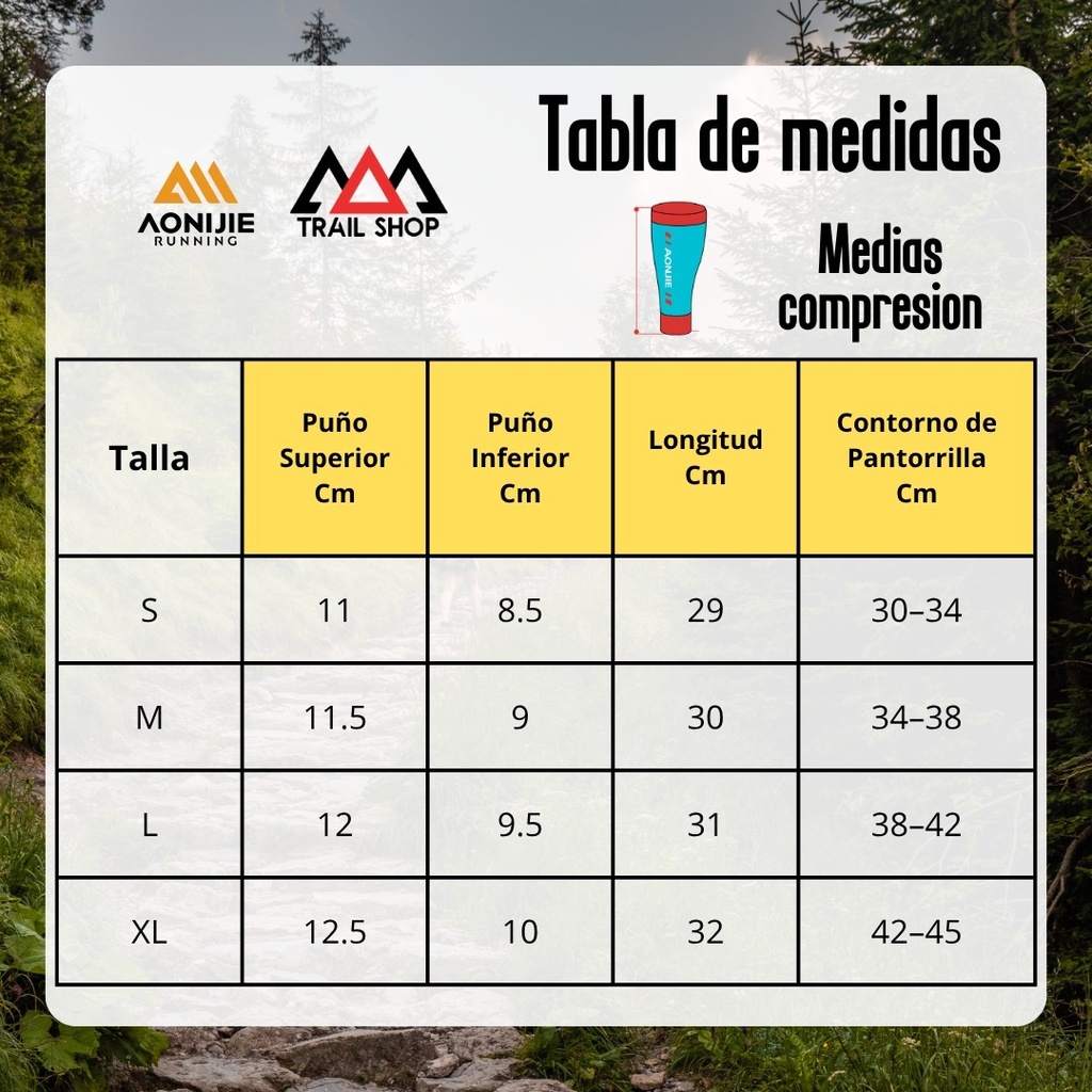 TABLA MEDIDAS E4405
