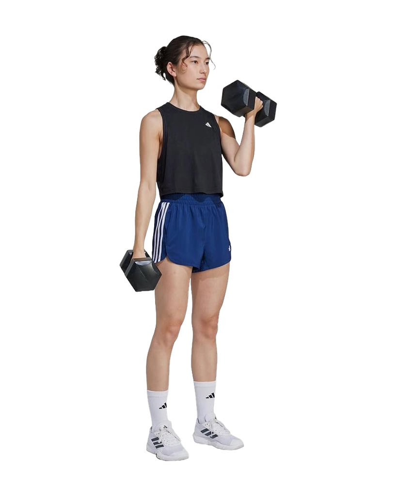 ADIDAS PACER WVN HIGH SHORT PARA DAMA (5" DE LARGO)