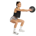 ADIDAS PACER WVN HIGH SHORT PARA DAMA (5" DE LARGO)