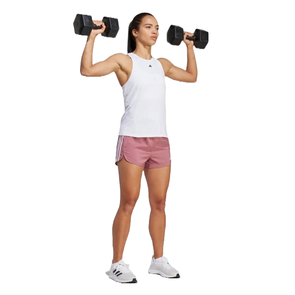 ADIDAS PACER WVN HIGH SHORT PARA DAMA (5" DE LARGO)