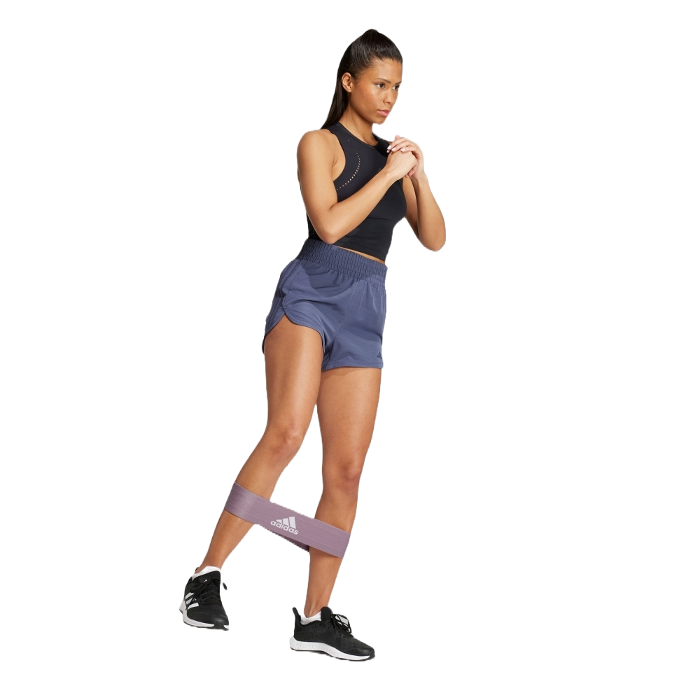 ADIDAS PACER WVN HIGH SHORT PARA DAMA (5" DE LARGO)