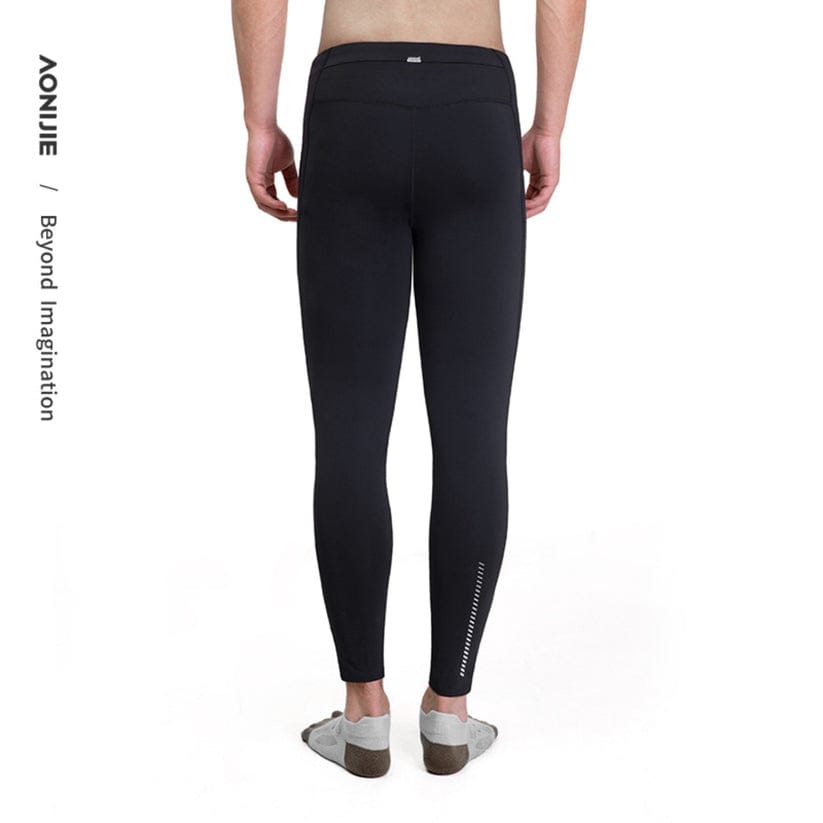 AONIJIE PANTALONES DE COMPRENSION CON FORRO POLAR DEPORTIVO (FM5211)