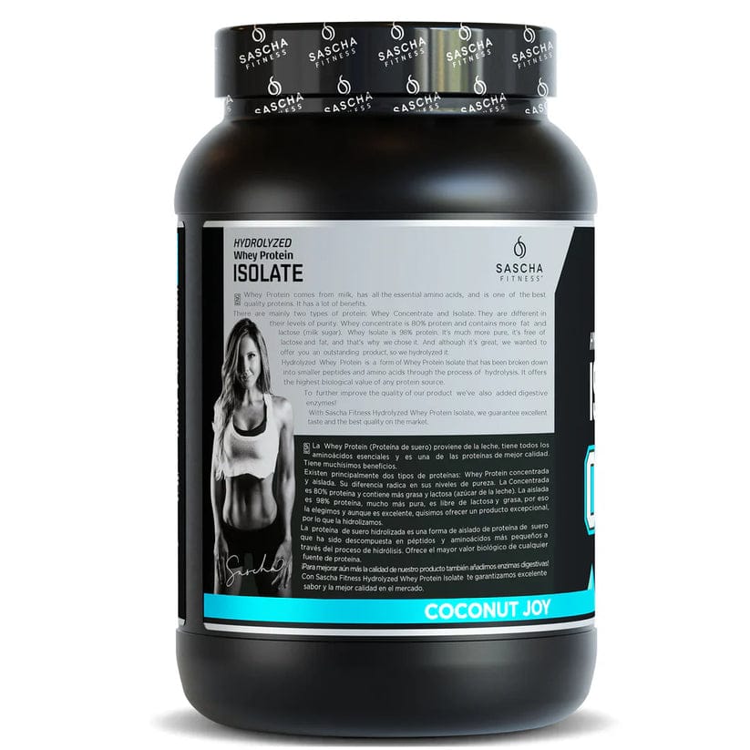 SASCHA FITNESS HIDROLYZED WHEY PROTEIN ISOLATE