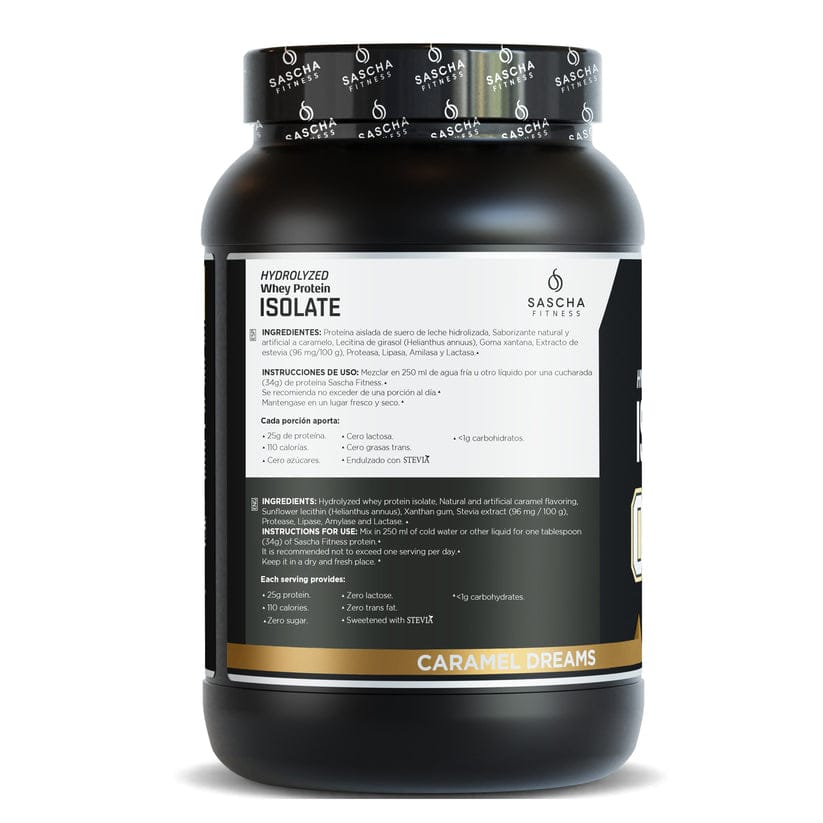 SASCHA FITNESS HIDROLYZED WHEY PROTEIN ISOLATE