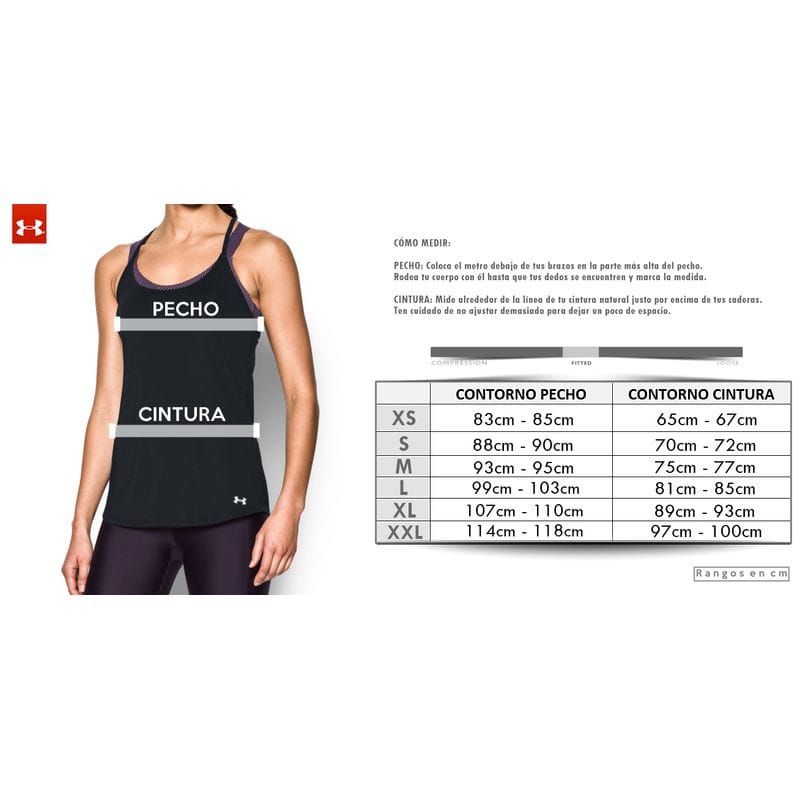 UNDER ARMOUR CAMISETA SIN MANGA PARA DAMA (1361372)