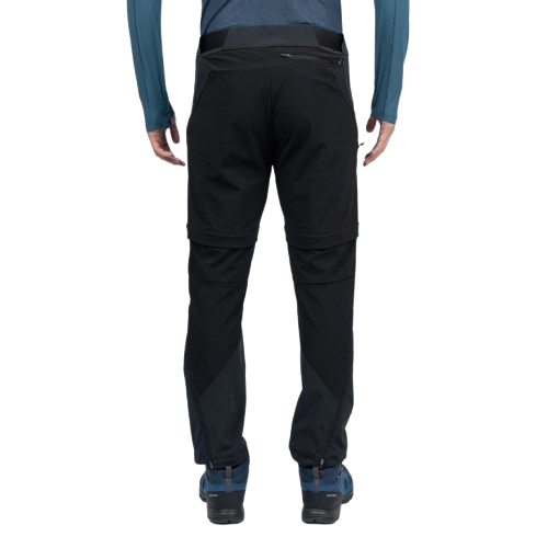 PANTALON DE SENDERISMO PARA HOMBRE, MH500, COLOR NEGRO