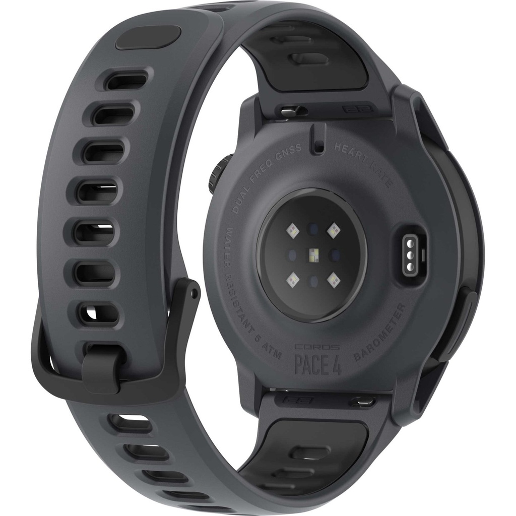 RELOJ MULTIDEPORTE GPS COROS PACE 4 - CORREA DE SILICONA - NEGRO