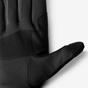 Guantes elásticos táctiles para trekking de montaña - MT500 - negro
