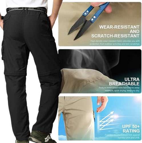 Pantalones de senderismo para hombre