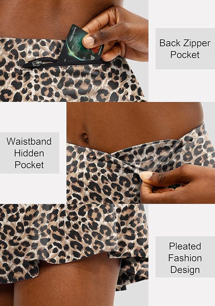 SANTINY FALDA CON LICRA DEPORTIVO PARA DAMA