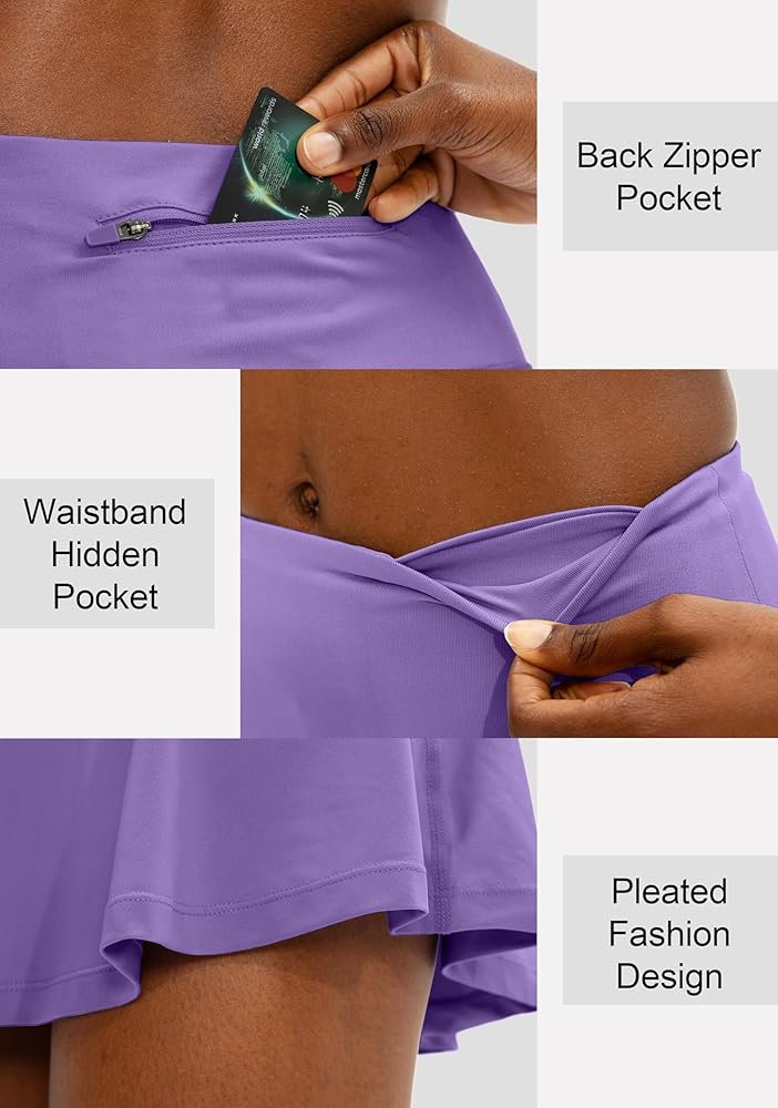 SANTINY FALDA CON LICRA DEPORTIVO PARA DAMA