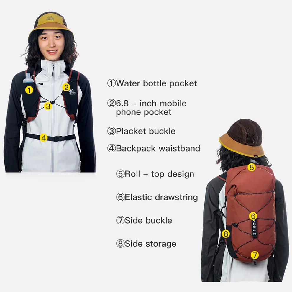 AONIJIE MOCHILA PARA SENDERISMO (FH2522)