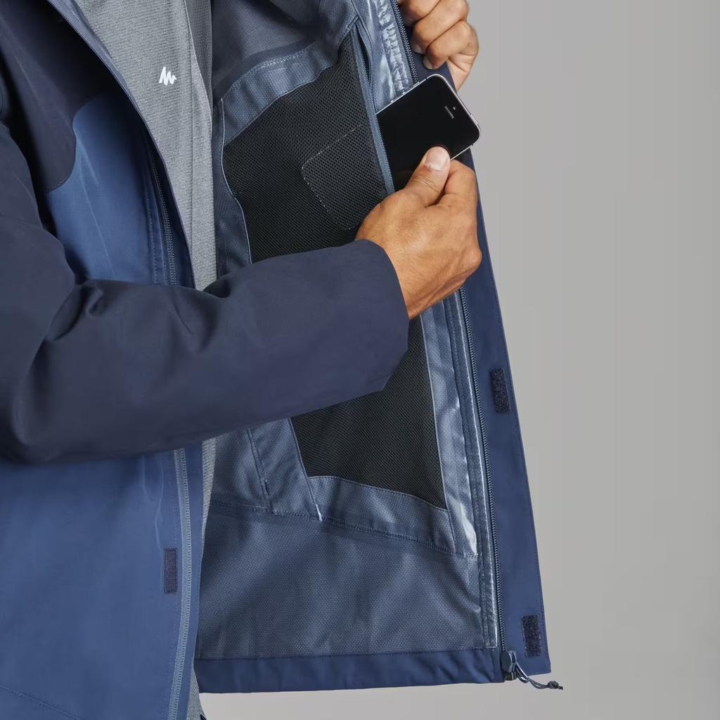Chaqueta impermeable de senderismo para hombre Quechua MH100