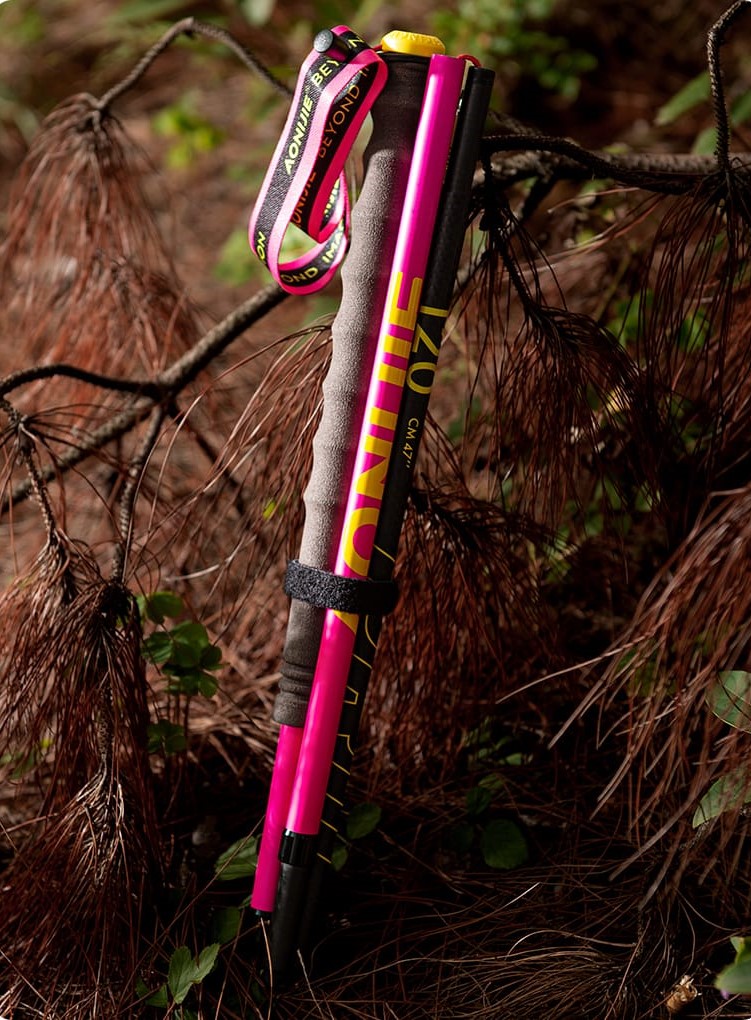 AONIJIE BASTON PLEGABLE FIBRA DE CARBONO DE 4 QUIEBRES (E4214)