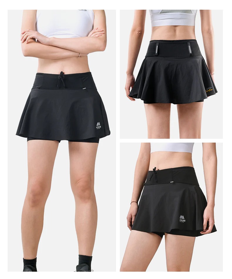 AONIJIE FALDA CON RIÑONERA PARA CORRER (FW6261)