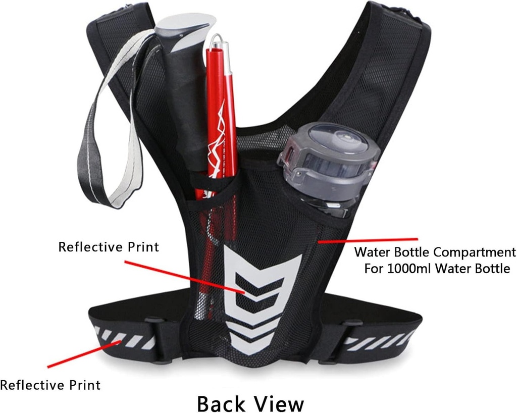 WALLFID CHALECO DE HIDRATACION IMPERMEABLE